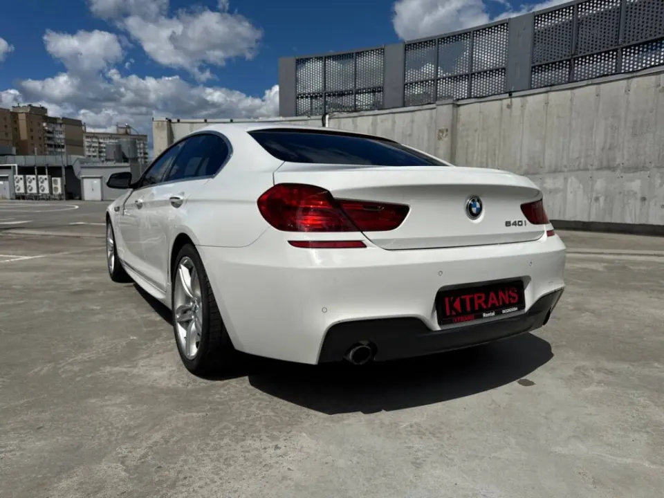 BMW 640 2012 з парку оренди KTRANS