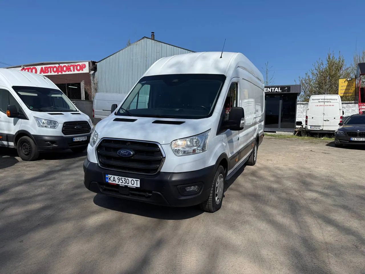 Ford Transit 2019 з парку оренди KTRANS