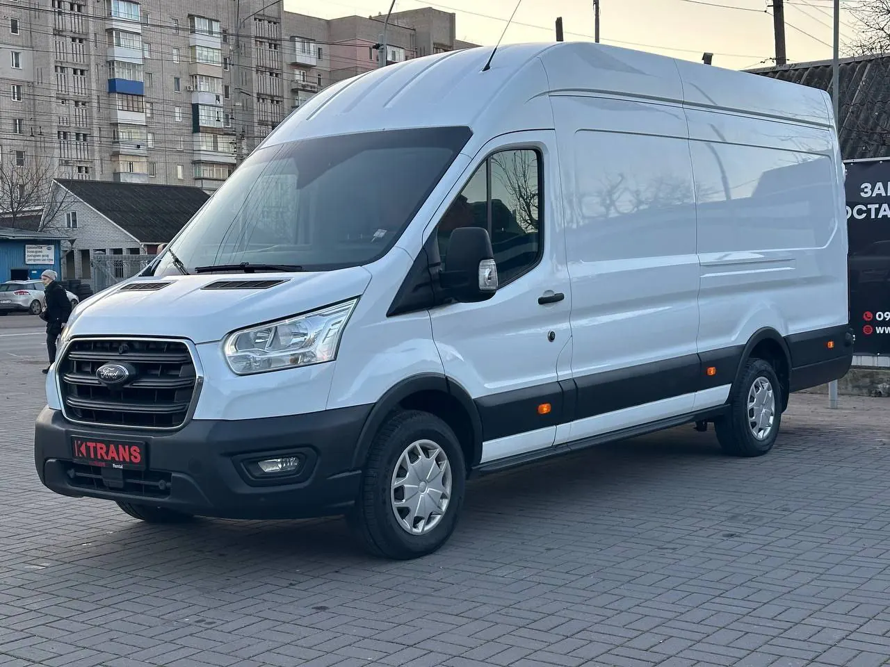 Ford Transit 2019 з парку оренди KTRANS