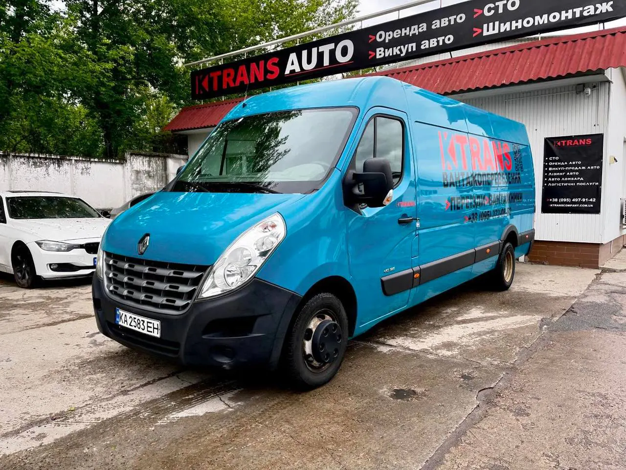 Renault Master з парку оренди KTRANS
