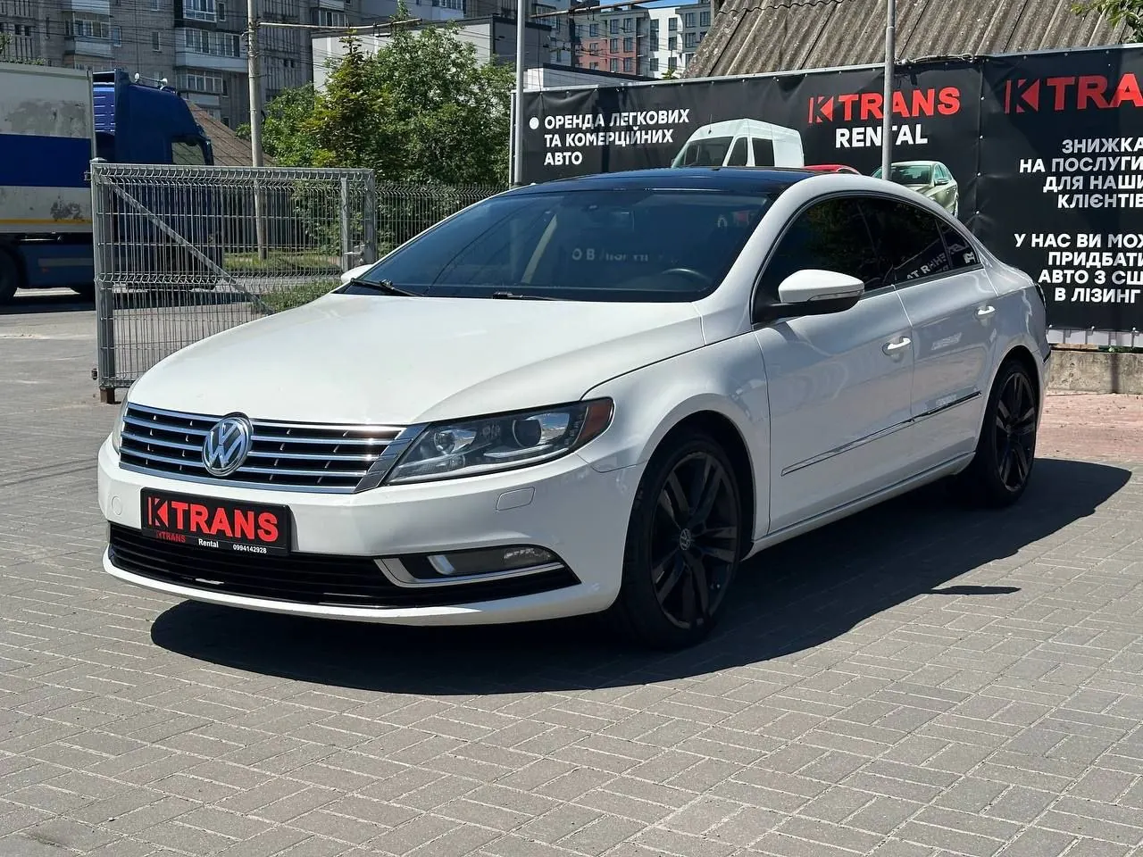 Volkswagen Passat CC 2012 з парку оренди KTRANS